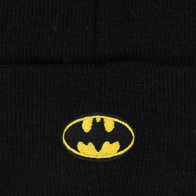 Batman Cowl 2-Piece Cuff Beanie & Magic Gloves Set - image 5