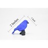 Collectible Wildlife Gifts | Indigo Bunting, Rubber Bird, Educational, Realistic, Hand Painted,  Model,   Gift,     2"    F3393 B27 - 2 of 4