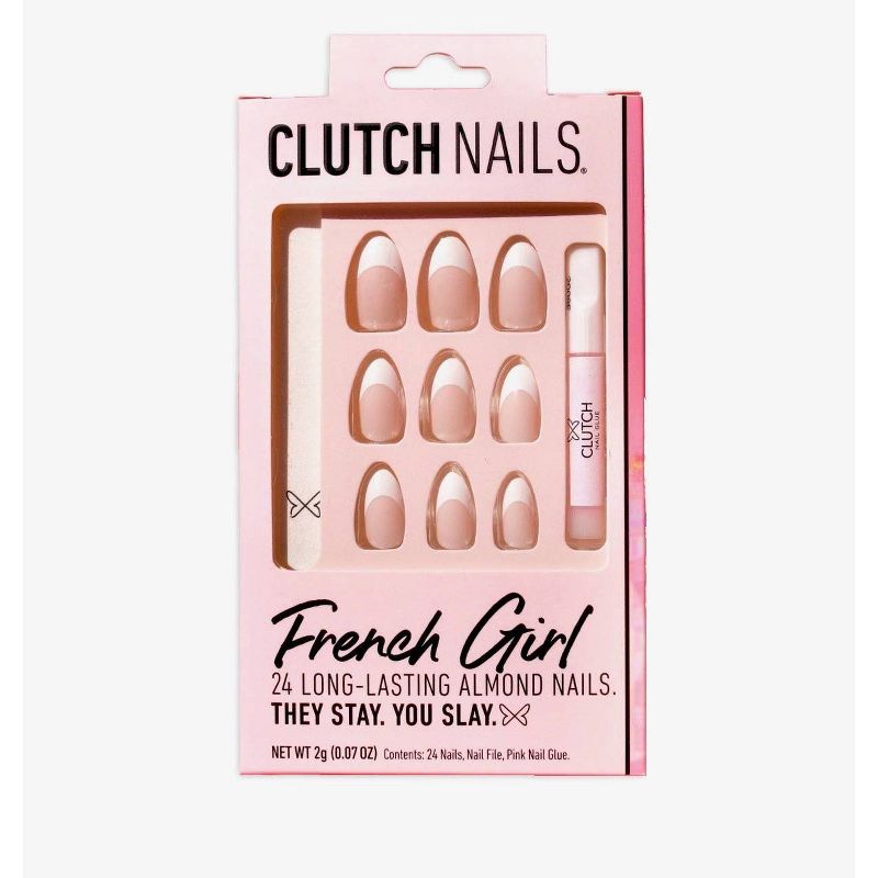 Clutch Nails - French Girl - 24ct, 1 of 7