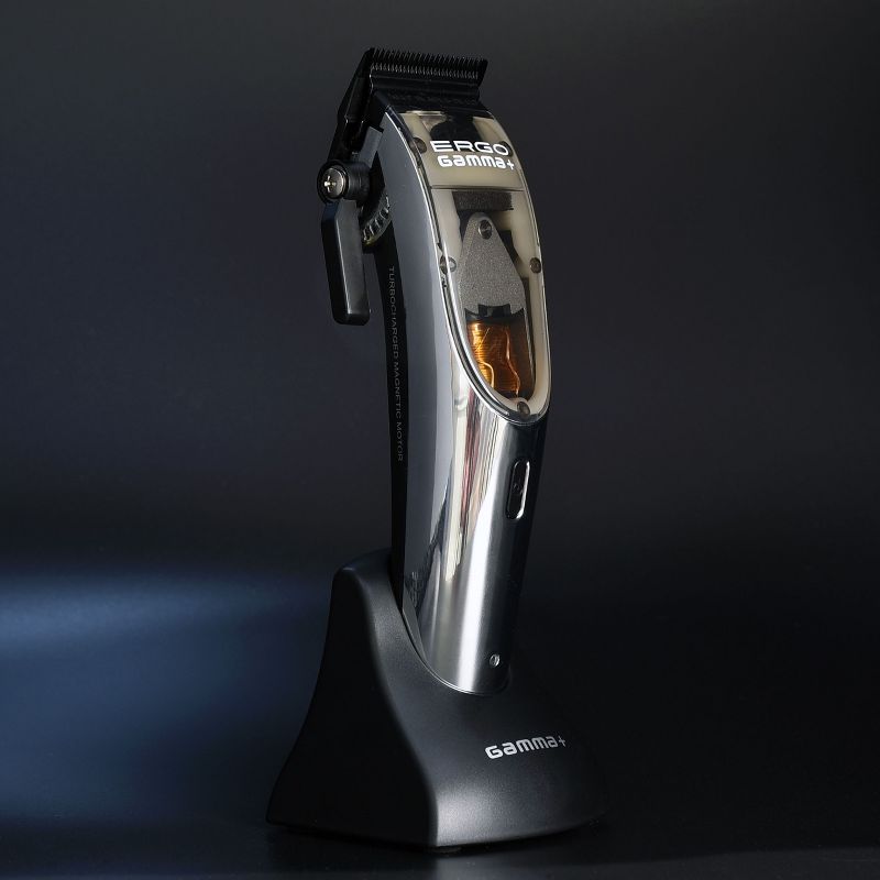 GAMMA+ Ergo Professional Microchipped Magnetic Motor Modular Cordless Hair Clipper, 6 of 8