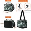 OPUX Insulated Lunch Box Men Women, Leakproof Soft Cooler Bag Work School Beach, Pail Tote Adult Kids Boys Girls - 3 of 4