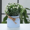 Unique Bargains Artificial Plants Baby's Breath in Pot Plastic 3.94"x3.94"x7.09" 1 Pc - 2 of 4