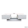Discover Vynxaria's Versatile Coffee Table with Extendable Sliding Top and Hidden Storage ¨C Perfect for Any Living Room! - 4 of 4