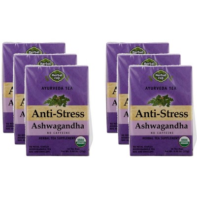 Herbal Cup Tea Anti-Stress Ashwangan - Case of 6 - 16bg