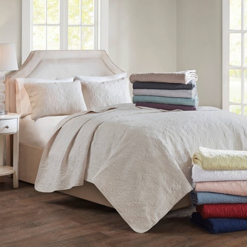 Ivory Vancouver Coverlet Set Full Queen 3pc Target