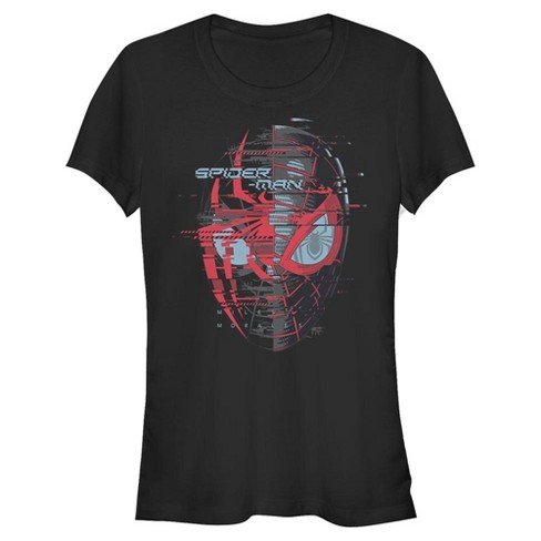 Juniors Womens Marvel Spider-Man: Miles Morales Hero Glitch T-Shirt - image 1 of 3