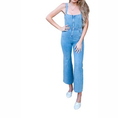 Women's Geneva Jumpsuit - Blue Blush