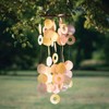 Woodstock Windchimes Sunlit Bay Capiz Chime, Wind Chimes For Outside, Wind Chimes For Garden, Patio, and Outdoor Decor, 27"L - 4 of 4