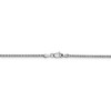 Black Bow Jewelry 1.4mm 14k White Gold Solid Franco Chain Bracelet - 3 of 4