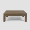 Brava 9pc Acacia Sectional Sofa & Table Set - Christopher Knight Home
 - 3 of 4