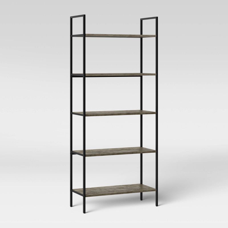 72" Loring 5 Shelf Ladder Bookshelf - Threshold™, 4 of 11