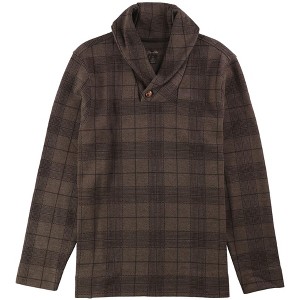 Tasso Elba Mens Printed Shawl Sweater - 1 of 1