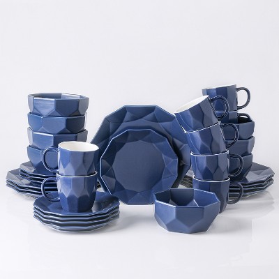 Stone Lain Jamie 32-Piece Porcelain Dinnerware Set, Service for 8