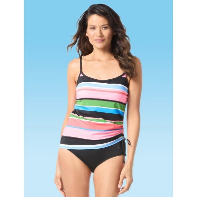 Beach House Bridget Shirred Side Underwire Tankini Top