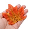 Unique Bargains Wedding Halloween Home Decoration Artificial Maple Leaves 300 Pcs - 4 of 4