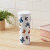 22oz Double Wall Stainless Steel Outer And Pp Inner Straw Tumbler  Butterflies - Room Essentials™ : Target