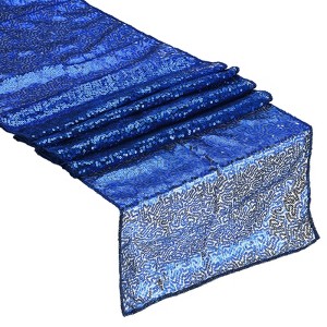 Unique Bargains Party Birthday Party Long Shining Decoration Flexible Cutting Table Runner 1 Pc - 1 of 3
