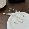 HTUTWOO 4-8mm White Pearl Necklace Women Layers Pearl Necklace Infinity Pearl Necklace - 4 of 4