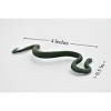 Collectible Wildlife Gifts | Water Moccasin Snake, Rubber Reptile, Educational, Realistic,  Model,   Toys,  Gift,     4 Inches.     F1750 B77 - 3 of 4