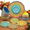 Certified International Valencia Glazed Ceramic Ice Cream Bowls (22oz) - Set of 4 - 2 of 2