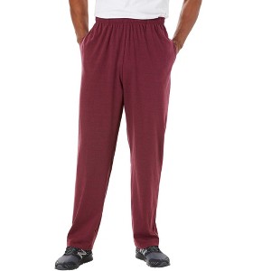 KingSize Lightweight Jersey Open Bottom Sweatpants - 1 of 4