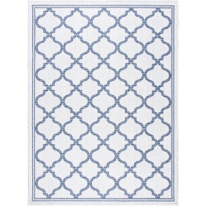 Bermuda BMU810 Machine Washable UV & Stain Resistant Non-Shedding Power Loomed Indoor/Outdoor Rugs - Safavieh - 1 of 3