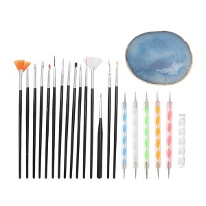 Unique Bargains Portable Nail Art Palette for Women 1 Set - 1 of 4