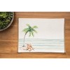 C&F Home Life Is Better At The Beach Embroidered Placemat Set of 6 - 3 of 4
