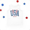 The Juniper Shop USA Checkered Lightning Toddler Tank - 2 of 4