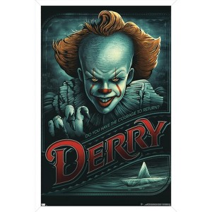 Trends International IT - Pennywise Derry Framed Wall Poster Prints - 1 of 4
