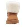bebe Toddler Girls' Winter Boots - Snow Boots with Faux Fur Cuff, Butterfly Detail, and Cozy Shoes for Little Kid - 2 of 4