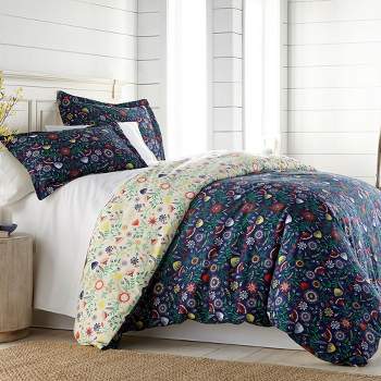Southshore Fine Living Boho Bloom Oversized Reversible Comforter Set
