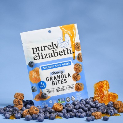 Purely Elizabeth Granola Bites Blueberry Honey Almond - 7oz