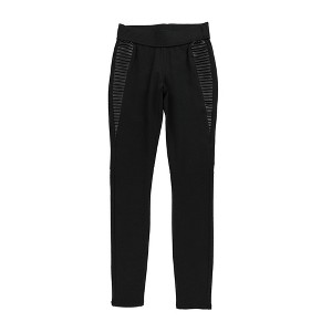 bar III Womens Mixed Media Casual Leggings - 1 of 2