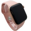 Olivia Pratt Cheetah Engraved Silicone Apple Watch Band - 4 of 4