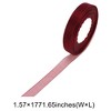 Unique Bargains Ribbon Soft Chiffon Polyester 1771.65"x0.63" 1 Pc - 3 of 4