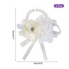 Unique Bargains Decorative Wedding Prom Party Artificial Rose Wrist Corsages - 2 of 3