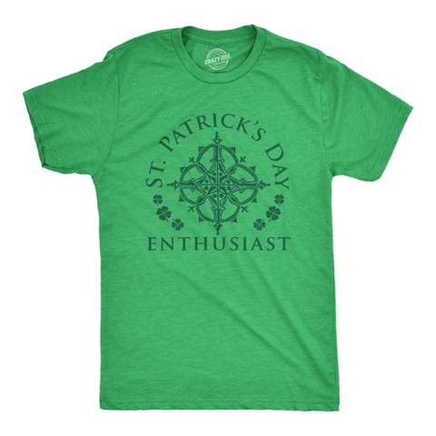 Мужские футболки Crazy Dog T-Shirts, Inc. Mens St Patrick's Day Enthusiast T Shirt Funny Saint Patrick Day T-shirt Joke - Crazy Dog Men's T Shirt for Saint Patrick's Day Green XL