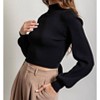 Women's Felecia Long Sleeve Open Back Top - ee:some - 4 of 4