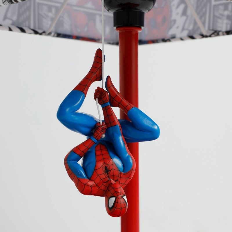Marvel Spider-Man Table Lamp (Includes LED Light Bulb), 4 of 9