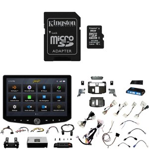 Stinger Ix210 Horizon10 10.1-Inch Floating Multimedia Infotainment Display System With Sr-Run10hx Toyota 4Runner  Horizon10® Integration & Installa... - 1 of 4