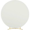 GAOMON Round Arch Backdrop Cover, Circle Arch Stand with Bottom Zipper, Multipurpose Wedding Arched Background Set - 2 of 4
