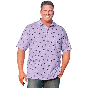 KingSize Lightweight Pocket Golf Polo Shirt - 1 of 4