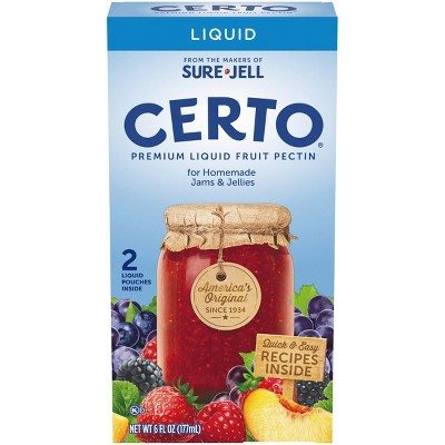 Certo Fruit Pectin Liquid - 6 fl oz