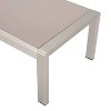 Aviara 2pc Aluminum Patio Loveseat & Coffee Table Set: Weather-Resistant, Modern - Christopher Knight Home - 4 of 4