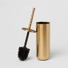 Metal Oil Rubbed Toilet Brush And Holder Set Bronze - Threshold™