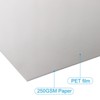 Unique Bargains Scrapbook Poster Invitation Card Reflective Metallic Mirror Cardstocks 50 Pcs - 3 of 4