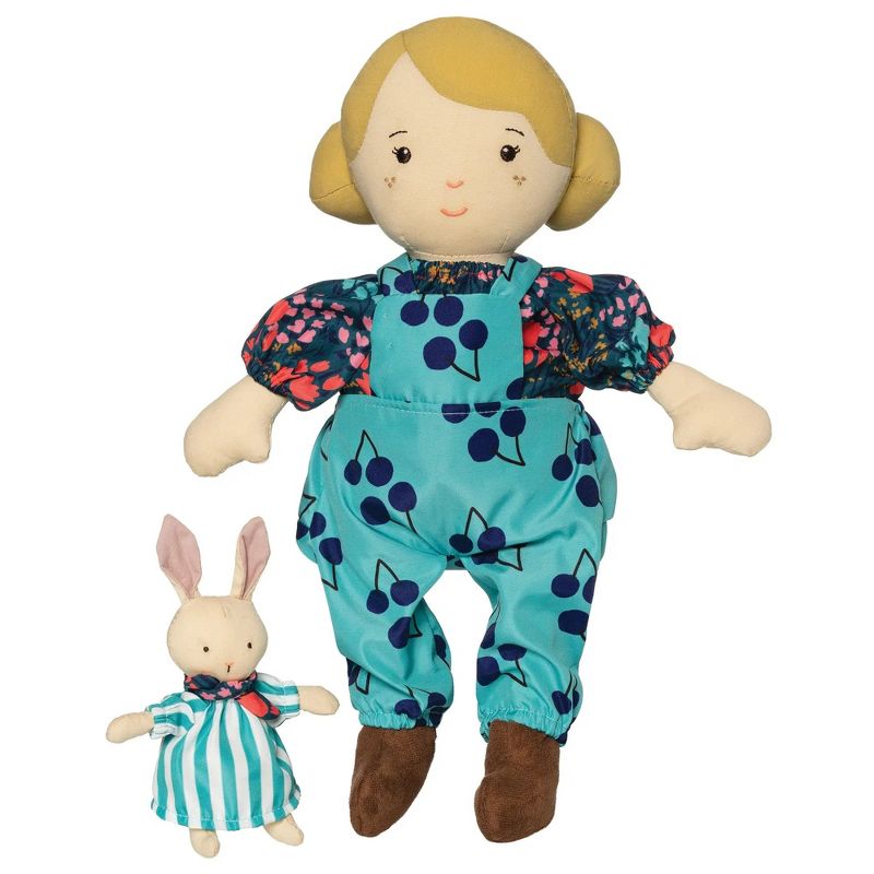 Manhattan Toy Playdate Friends Ollie Machine Washable and Dryer Safe 14 Inch Doll with Companion Stuffed Animal, 1 of 13