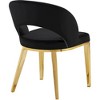 Meridian Furniture,Roberto Velvet Dining Chair - 2 of 4