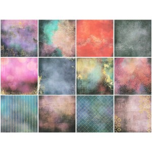 Wrapables 6x6 Decorative Single-Sided Scrapbook Paper for Arts & Crafts Projects, Scrapbooking, Card-Making - 1 of 4